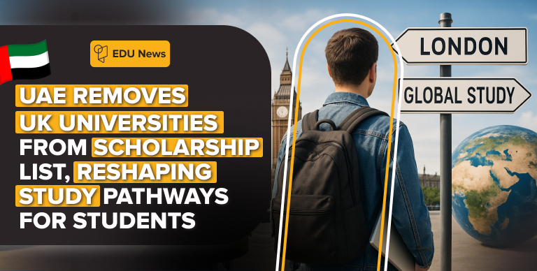 Emirati student considering study abroad options after UAE removes UK universities from scholarship list